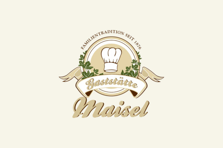 Corporate Design Case: Ehemaliges Logo der Gaststaette Maisel in Bayreuth, heute Maisel Catering