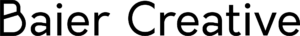 Baier Creative Logo Schriftzug