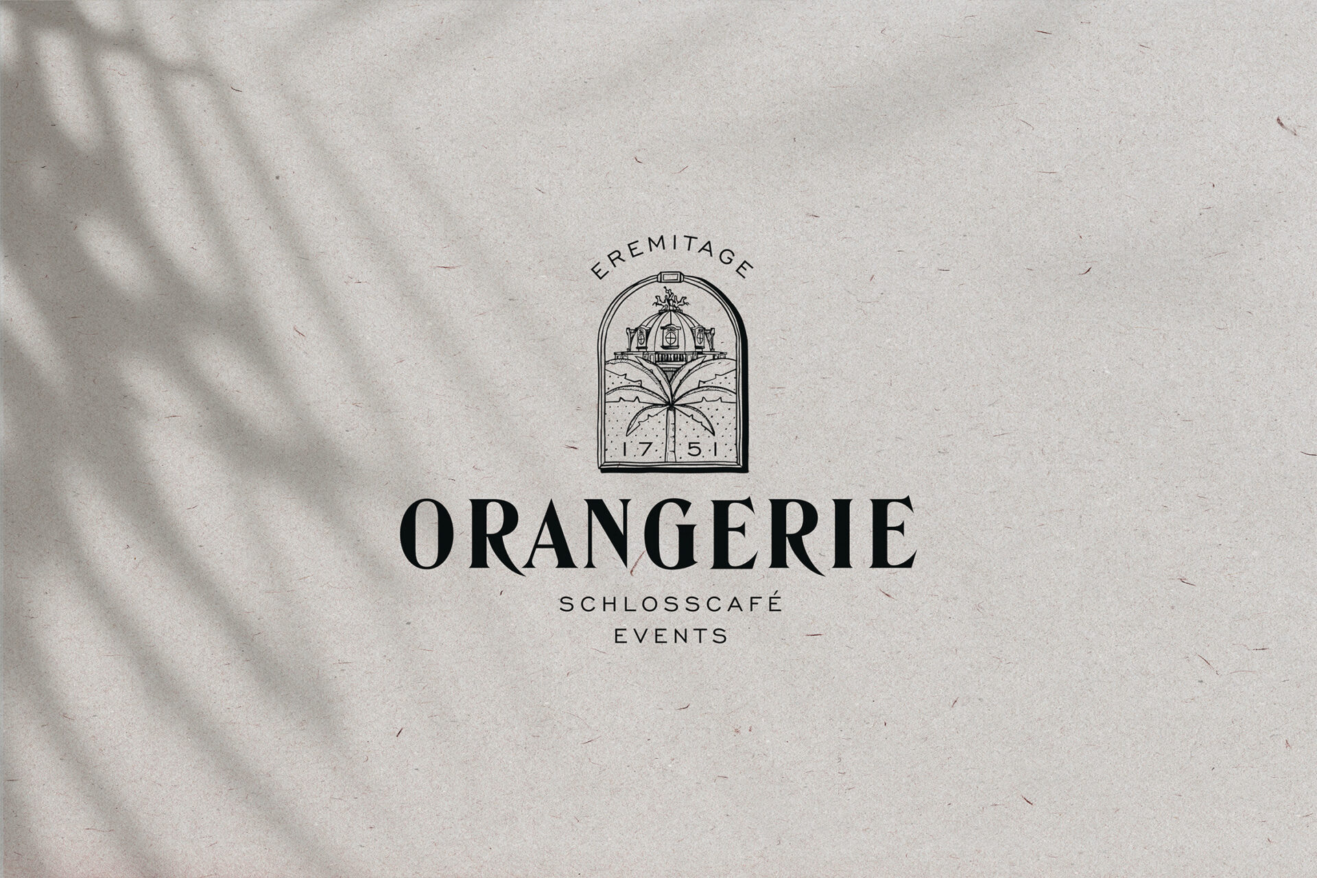 Corporate Design Case: Logo Design fuer die Orangerie im Schlosscafe der Eremitage in Bayreuth